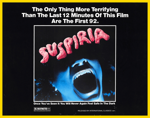SUSPIRIA poster